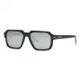Philipp Plein Sport SSP036-577EPP Vīriešu taisnstūra saulesbrilles Melna/Pelēka 57mm