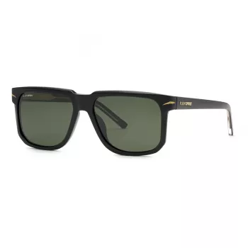Philipp Plein Sport SSP037-59700P Vīriešu polarizētas saulesbrilles, melns rāmis, pelēkas lēcas, 59/16/150 mm