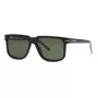 Philipp Plein Sport SSP037-59700P Vīriešu polarizētas saulesbrilles, melns rāmis, pelēkas lēcas, 59/16/150 mm