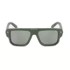 Philipp Plein SPP179-550Z29 Vīriešu saulesbrilles, melns acetāta rāmis, pelēkas polikarbonāta lēcas, 55/18/145 mm