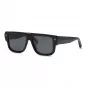 Philipp Plein SPP179-550Z29 Vīriešu saulesbrilles, melns acetāta rāmis, pelēkas polikarbonāta lēcas, 55/18/145 mm