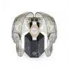 Philipp Plein The $keleton Automātiskais vīriešu pulkstenis PWPSA0624 42mm Melns silikons