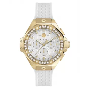 Philipp Plein The $keleton Automātiskais vīriešu pulkstenis PWPSA0624 42mm Melns silikons