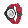 Philipp Plein The $kull King vīriešu kvarca pulkstenis PWPFA0524 44 mm melns silikons