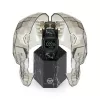 Philipp Plein The $kull vīriešu kvarca pulkstenis 44mm nerūsējošais tērauds melns silikons PWHAA1822