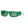 PHILIPP PLEIN Unisex Saulesbrilles SPP119M580859 - Melns Rāmis, Pelēkas Lēcas, 58mm