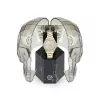 Philipp Plein Sieviešu PWPOA0624 The G.O.A.T. Kvarca Analogais Pulkstenis 38 mm Roze Zelta Krāsā