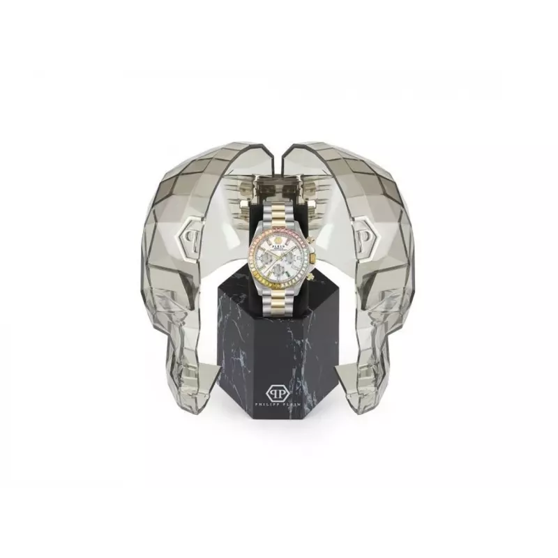 Philipp Plein Sieviešu PWSBA0523 38mm Nerūsējošā tērauda kvarca pulkstenis