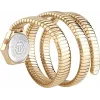 Philipp Plein Sieviešu PWZAA0825 The $kull Kvarca Pulkstenis 28mm Rožu Zelts Nerūsējošais Tērauds Melns Silikons