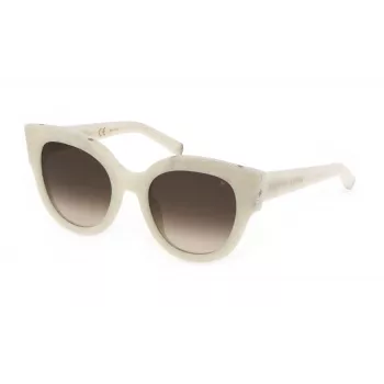 Philipp Plein Sieviešu saulesbrilles SPP026S5309YL Zelts/Dzeltens Acetāta rāmis Brūnas gradienta lēcas 53mm