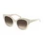 Philipp Plein Sieviešu saulesbrilles SPP026S5309YL Zelts/Dzeltens Acetāta rāmis Brūnas gradienta lēcas 53mm