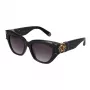 Philipp Plein Sieviešu saulesbrilles SPP140M510700 - Melns rāmis, pelēkas lēcas, 51 mm