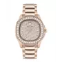 Philipp Plein Sieviešu The Skeleton kvarca pulkstenis PWTAA0723 38mm Melns silikons