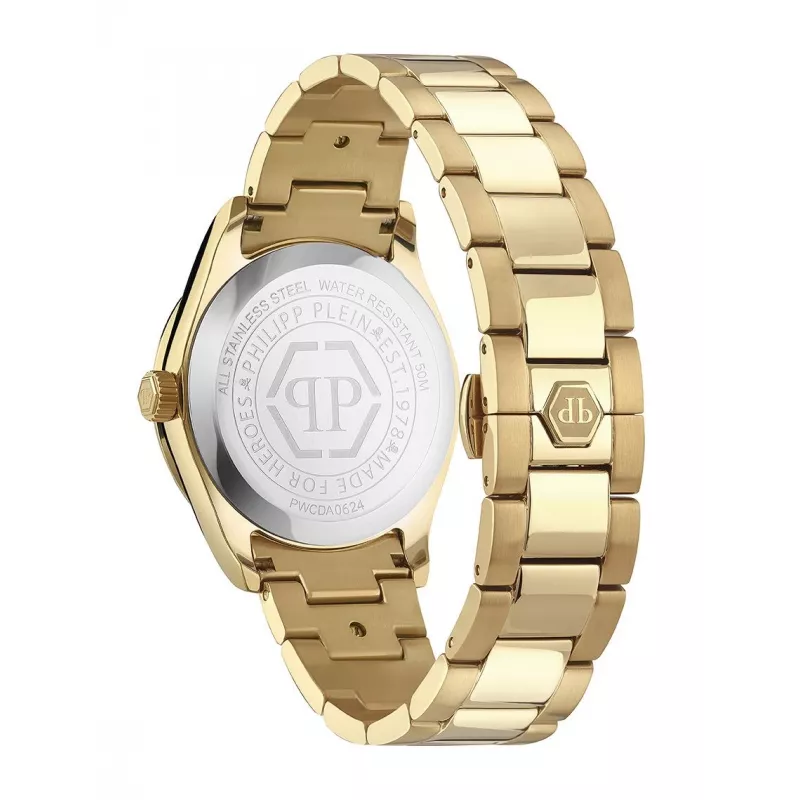 Philipp Plein Sieviešu pulkstenis PWCDA0624 38mm Nerūsējošais tērauds Kvarcs