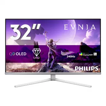Philips 32M2N8900P/00 31.5 collu 4K OLED spēļu monitors - 240Hz, 0.03ms, HDR, USB-C centrmezgls