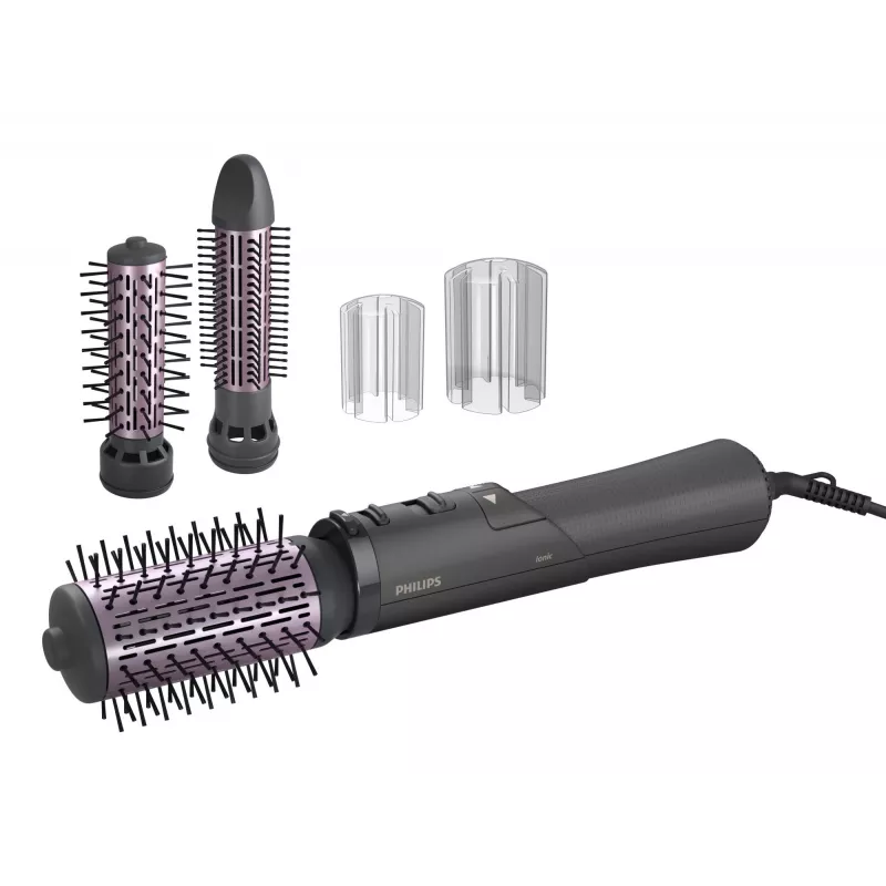 Philips 7000 Series BHA715/00 Matu veidošanas lokšķēres suka, silta pelēka/rozā, 1000W, 1.8m