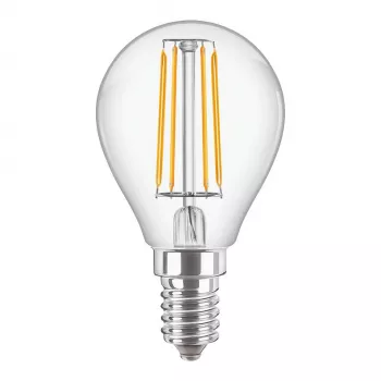 Philips Classic LED piliens spuldze 470lm 4.3W 2700K P45 E14