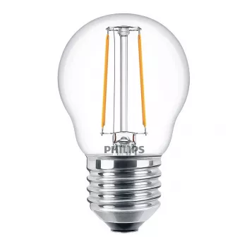 Philips Classic LED kvēldiega pilienveida spuldze 250lm 2W 2700K E27