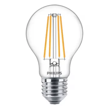 Philips CorePro LED spuldze 8.5W E27 1055lm 2700K silti balta