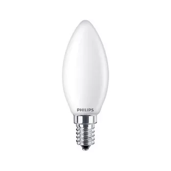Philips CorePro LED svece 6.5W E14 827 Matēta silti balta