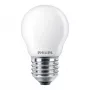 PHILIPS CorePro LED lustra 4.3W E27 P45 matēta LED spuldze (40W ekvivalents, 470lm, 2700K silti balta)