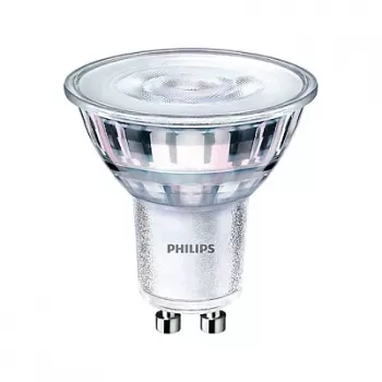 PHILIPS CorePro LED spuldze 4-50W GU10 840 36D DIM