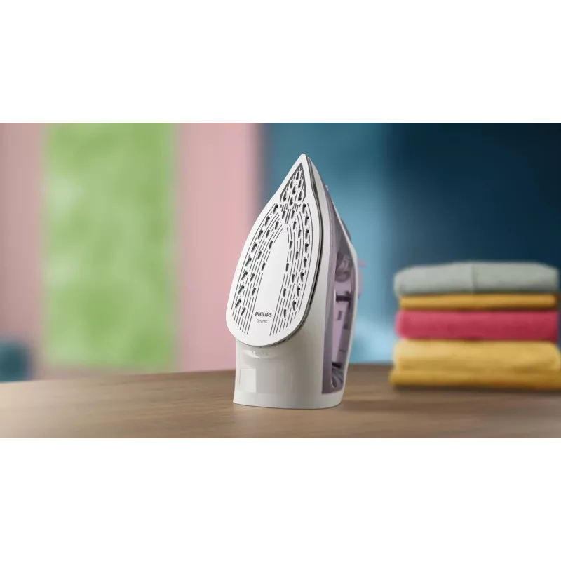 Philips DST2020/30 Tvaika gludeklis, 2000 W, nelīpoša zole, zils/balts