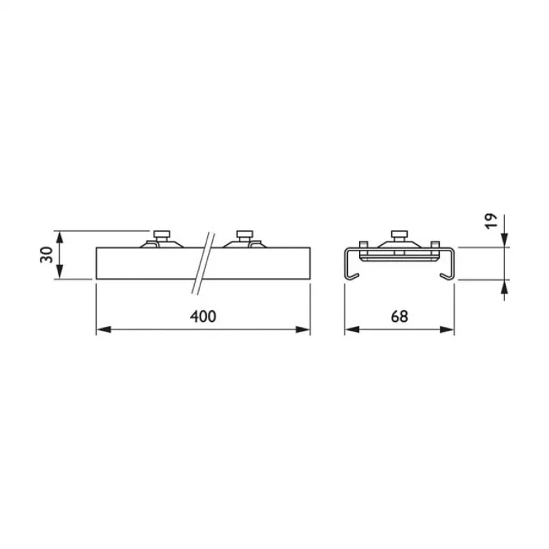 Philips Maxos LL500Z MB-SW WH piekares kronšteins, bezpakāpju regulējams, balts