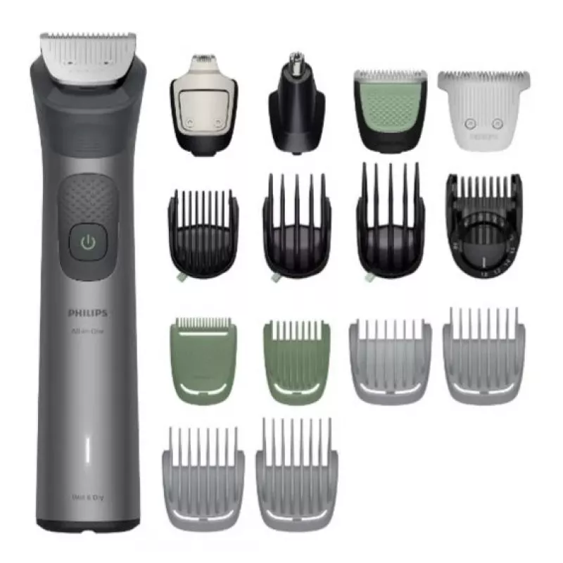 Philips MG7951/15 Multi-Groomer 15-in-1 – Bārdas, matu, deguna un ķermeņa trimmeris ar slapjo un sauso lietošanu
