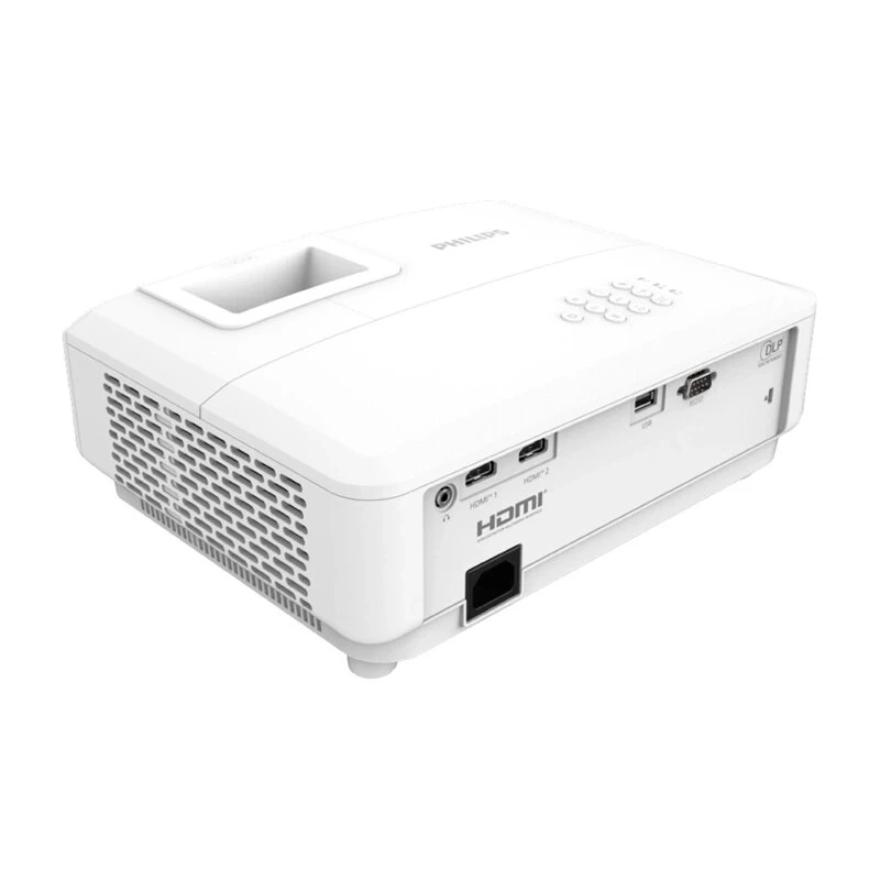 Philips PR-860 Full HD 1080p LED Projektors, 7500 lūmenu, balts