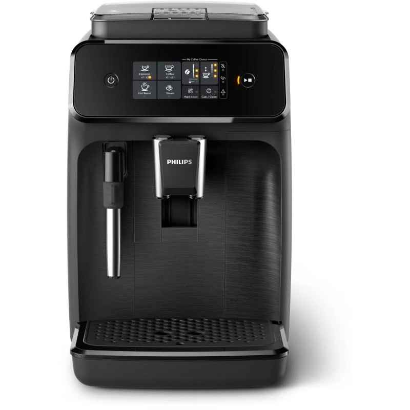 Philips Series 1200 EP1220/00 Pilnībā automātiska espresso kafijas automāts ar Cappuccinatore, Melns