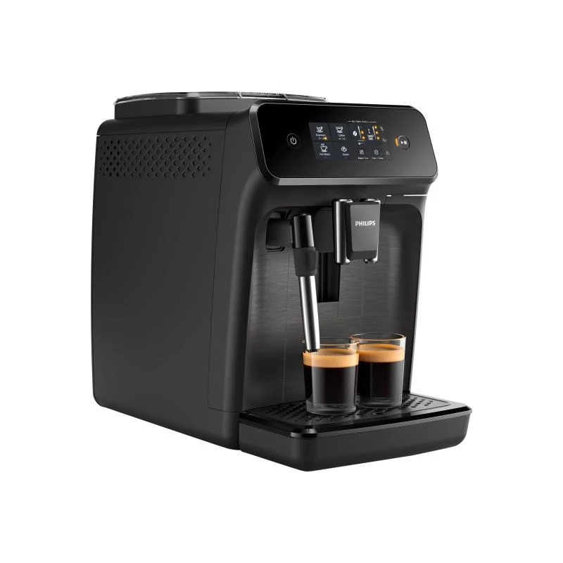 Philips Series 1200 EP1220/00 Pilnībā automātiska espresso kafijas automāts ar Cappuccinatore, Melns