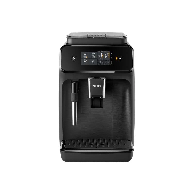 Philips Series 1200 EP1220/00 Pilnībā automātiska espresso kafijas automāts ar Cappuccinatore, Melns