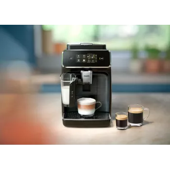 Philips Series 2300 LatteGo pilnībā automātiskā espresso automāts EP2339/40 Melns/Sudrabs