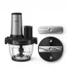 Philips Series 5000 Virtuves kombains Smalcinātājs HR1504/00, 800 W, 2,1 L bļoda, Balts