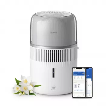 Philips Series 5000 HU5710 Aroma Difuzors un Mitrinātājs Sudraba Balts