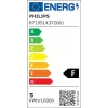 Philips Smart WFB 40W C35 E14 927-65 CL 1PF/6 viedā LED spuldze - 4.9W 470lm Maināma baltā gaisma E14 sveces formas Wi-Fi Bluetooth Dimmable