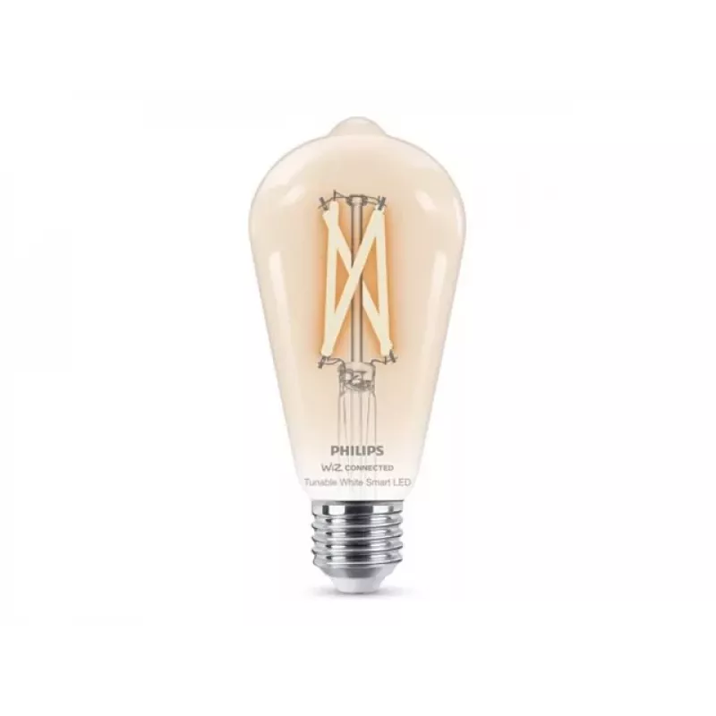 Philips Smart WFB 60W ST64 E27 927-65 CL 1PF/6 LED spuldze ar regulējamu balto gaismu un Wi-Fi