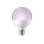 Philips Smart WFB 75W G95 E27 822-65 RGB 1PF/6 – 9W viedā LED spuldze, 1055lm, E27, RGB/regulējama baltā krāsa, regulējama