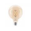 Philips Smart Wi-Fi LED Spuldze G125 E27 7W (60W ekvivalents) Maināma baltā gaisma, Caurspīdīga