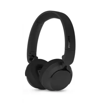 Philips TAH4500BK/00 On-Ear bezvadu austiņas ar aktīvo trokšņu slāpēšanu, Bluetooth 5.2, 28h akumulators, melna