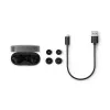 PHILIPS bezvadu austiņas TAT2000BK/00 True Wireless in-ear Bluetooth 5.0 ar uzlādes futrāli, IPX4 šļakatu un sviedru izturīgas, iebūvēts mikrofons, melnas