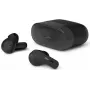 PHILIPS bezvadu austiņas TAT2000BK/00 True Wireless in-ear Bluetooth 5.0 ar uzlādes futrāli, IPX4 šļakatu un sviedru izturīgas, iebūvēts mikrofons, melnas