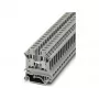 Phoenix 3004524 UK 6 N caurlaides spaiļu bloks, skrūvju savienojums, 6 mm², pelēks