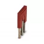 Phoenix 3030174 FBS 3-5 spraudņu tilts, 3 pozīcijas, 5.2 mm solis, sarkans
