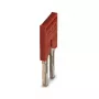 Phoenix 3030284 spraudņa tilts FBS 2-8, 2 pozīcijas, 5,2 mm solis, sarkans