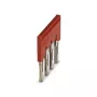 Phoenix 3030307 FBS 4-8 spraudņu tilts, 4-pozīciju, 5,2 mm solis, sarkans