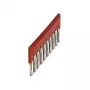 Phoenix 3030323 FBS 10-8 spraudkontaktu tilts, 10 pozīcijas, 8,2 mm solis, sarkans