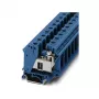 Phoenix 3075731 UTI 35 BU instalācijas spaiļu bloks - zils, 35 mm², 125 A, 1000 V, skrūvju savienojums, DIN sliedes montāža