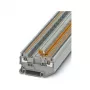 Phoenix 3210301 PT 1,5/S-MT Naža atslēgšanas spaiļu bloks, Push-in, 1,5 mm², pelēks